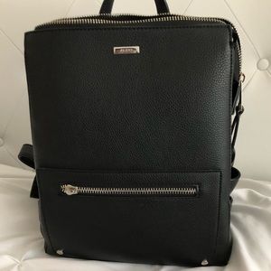 Aldo Sri Lanka black leather backpack